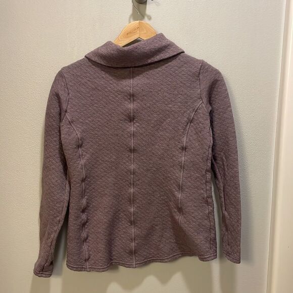 KUHL woman’s purple long sleeve sweatshirt - Picture 8 of 12